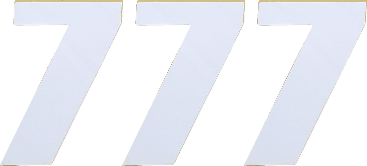 Vinyl Race Numbers