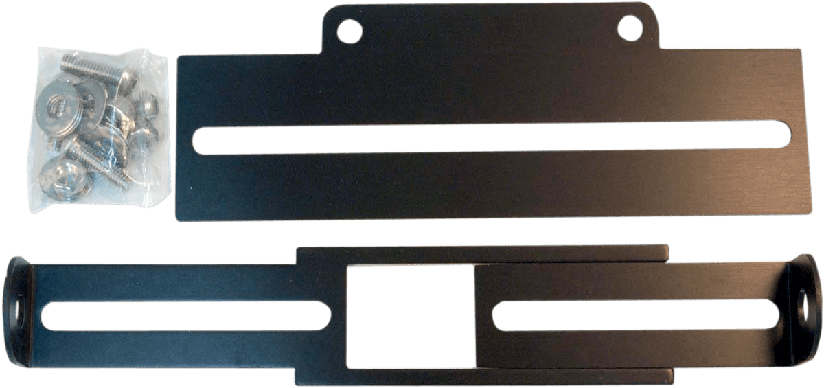 Universal License Plate and Turn Signal Mounting Bracket