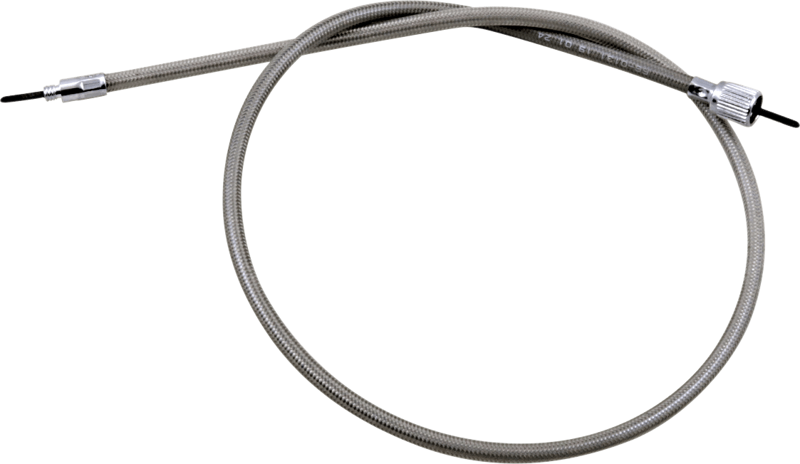 Armor Coat Braided Stainless Steel Speedometer Cable for Harley-Davidson