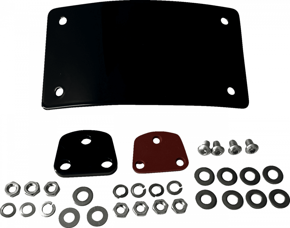 Low-Profile Laydown License Plate Kit
