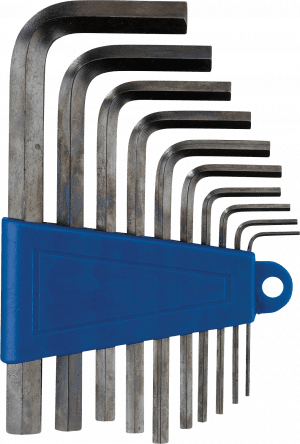 10-Piece Hex Wrench Set