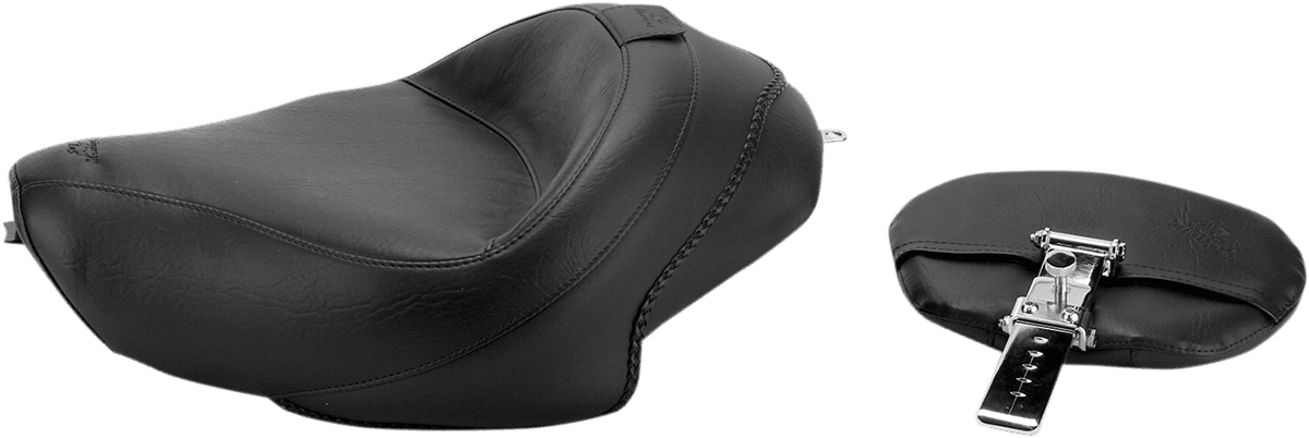 Wide Solo Seat with Removable Backrest