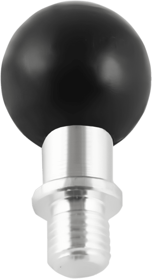 Male-Thread Mount Base with 1" Ball