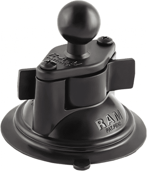 1" Ball Mount Suction Cup Base