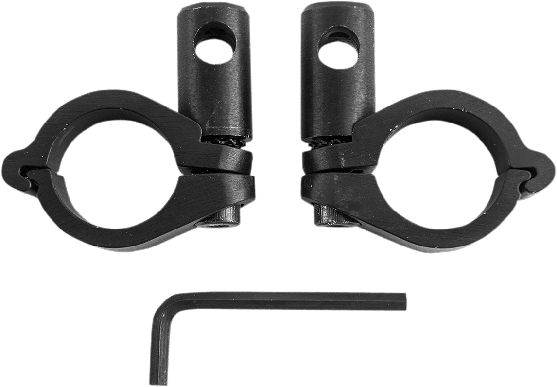 Replacement Round Windshield Handlebar Clamp Kit