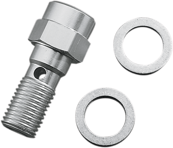 Banjo Bolt with Brake Light Switch Mount