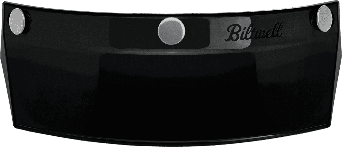 3-Snap Moto Helmet Visor