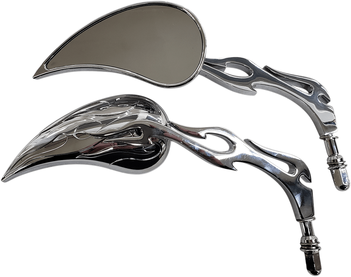 Flame Billet Mirrors