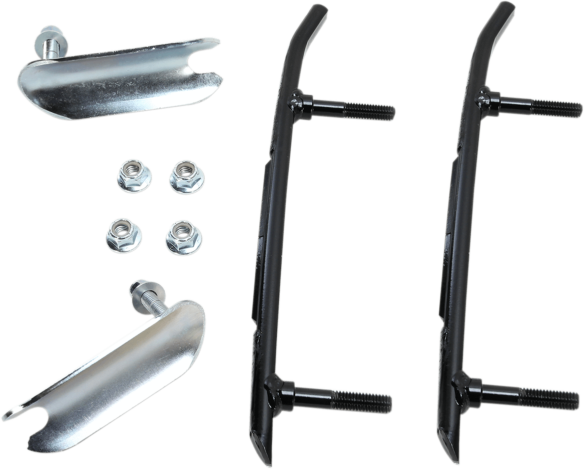 Packed Snow Carbide Runners and Keel Blades for SLP Skis