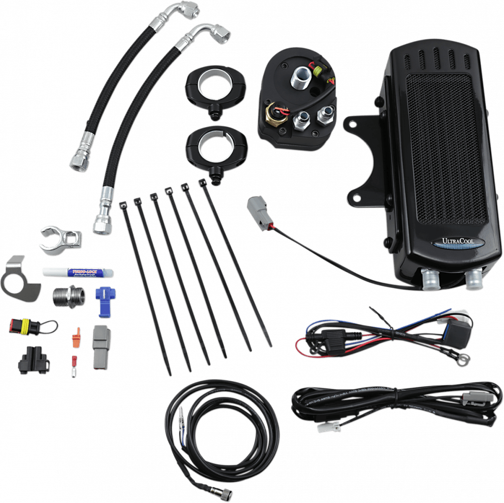 3.0 Side Mount Oil Cooler with Fan Kit for Dyna