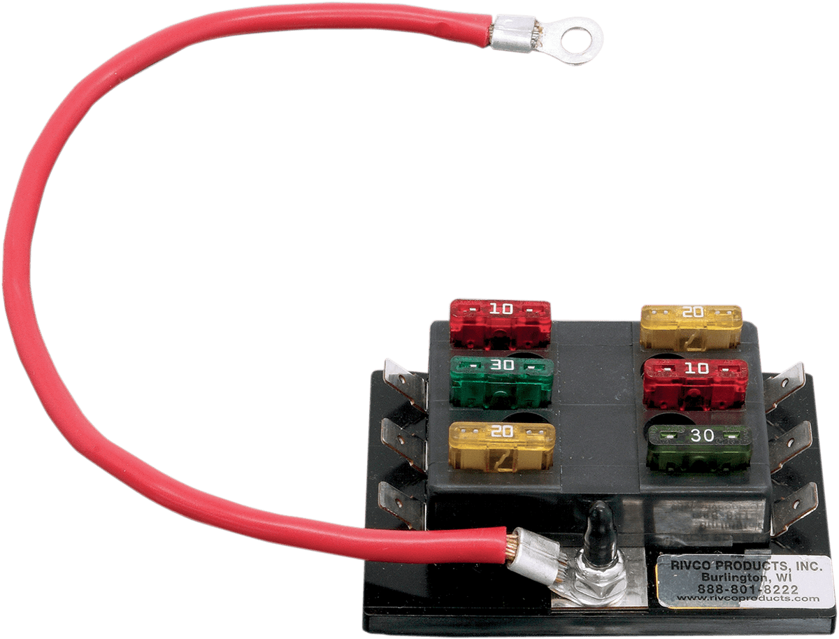 6-Circuit Fuse Terminal Block