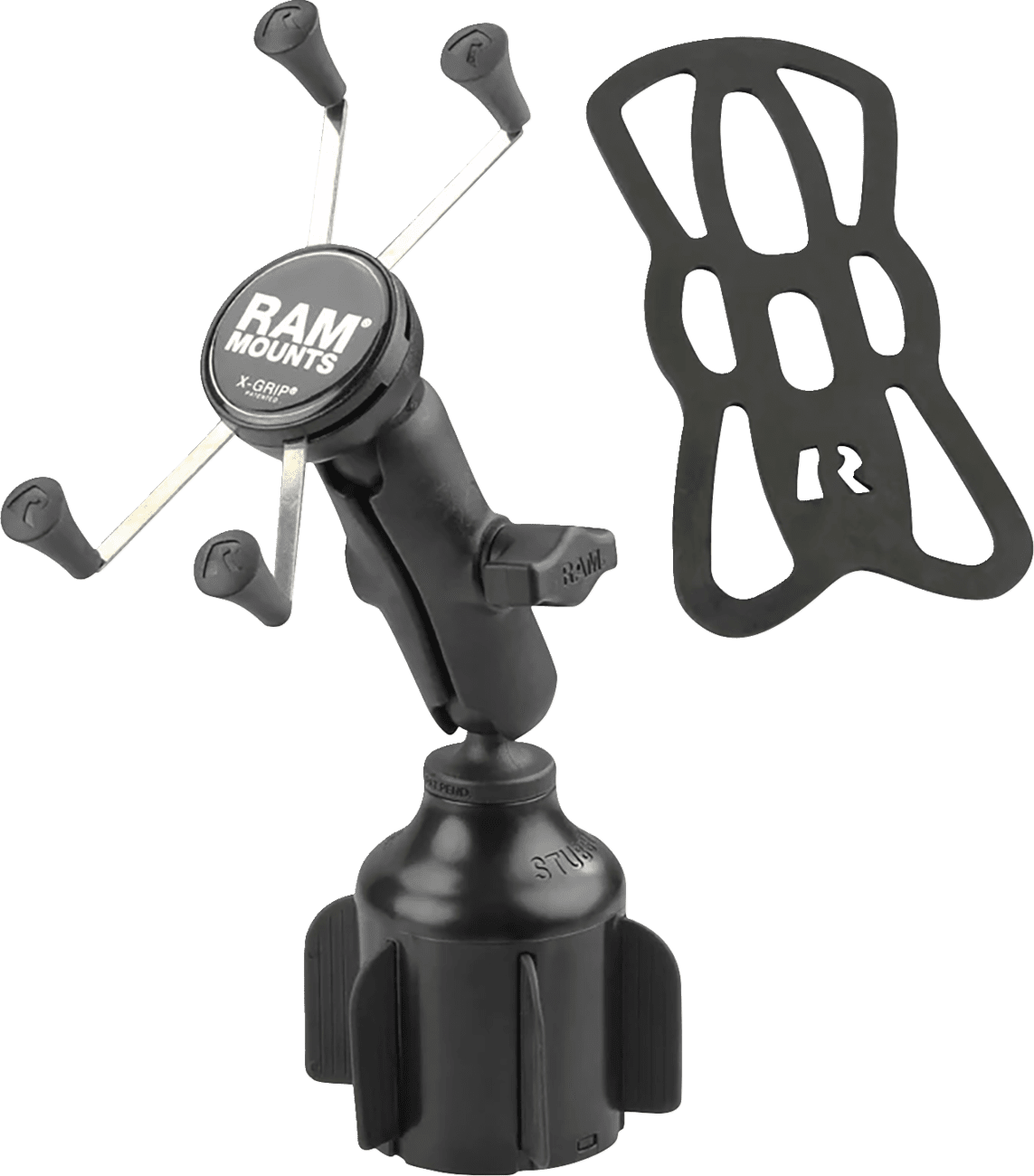 X-Grip® Large Phone Mount with Stubby™ Cup Holder Base