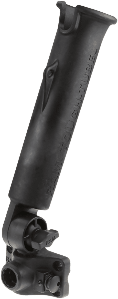 RAM® Tough-Tube™ Rod Holder with Bulkhead/Flat Surface Base