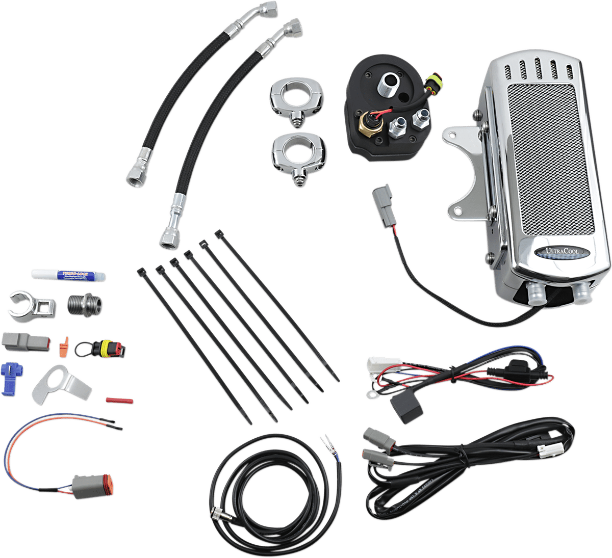 Side Mount Oil Cooler with Fan Kit