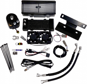 3.0 Below Regulator Mount Oil Cooler with Fan Kit