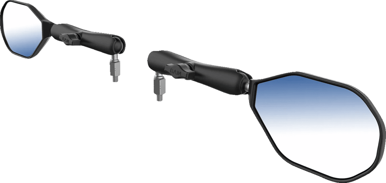 Tough-Mirror™ Kit with M10-1.25 Bases/M10-1.5 Adapters – Long Arm