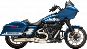 2-into-1 Exhaust System with Super Bike Muffler