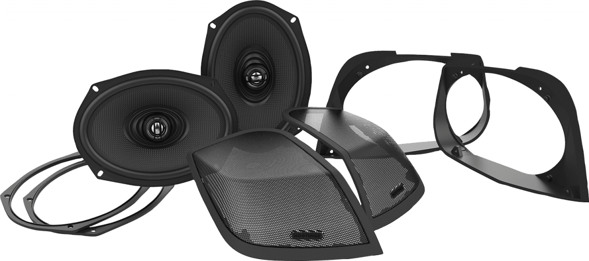 Cut In Lid Kit with 6"x9" Speakers