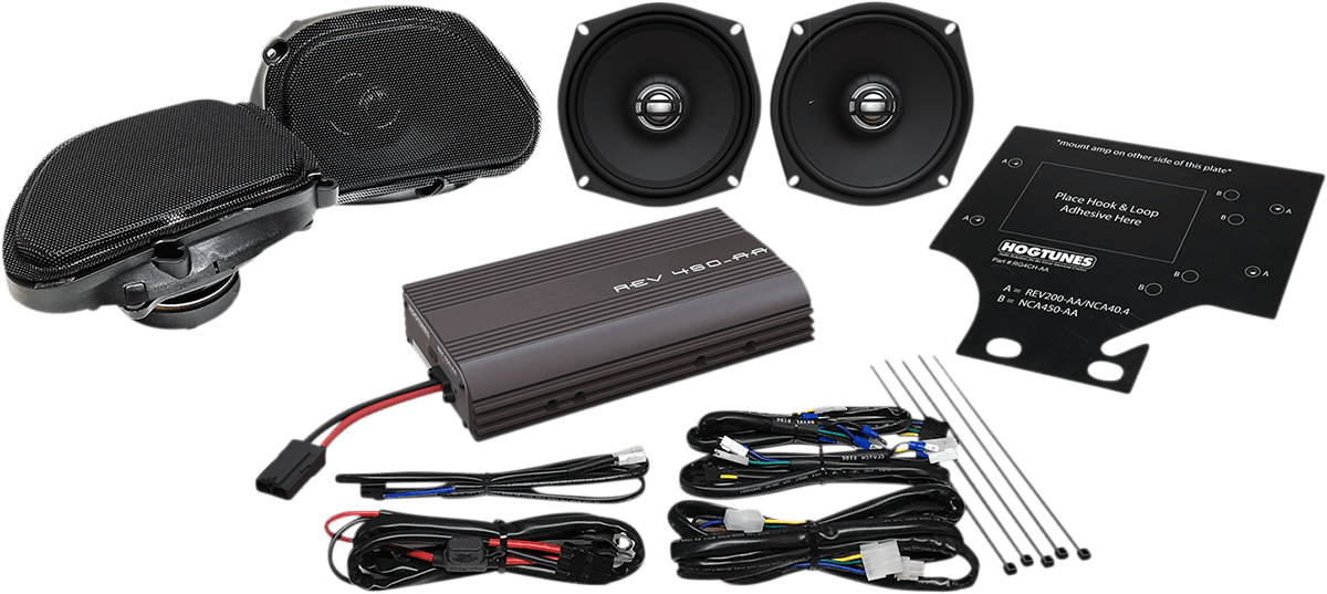 front/rear speaker/amp kit for Road Glide Ultra