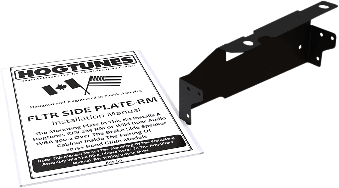 3rd Amp Install Plate