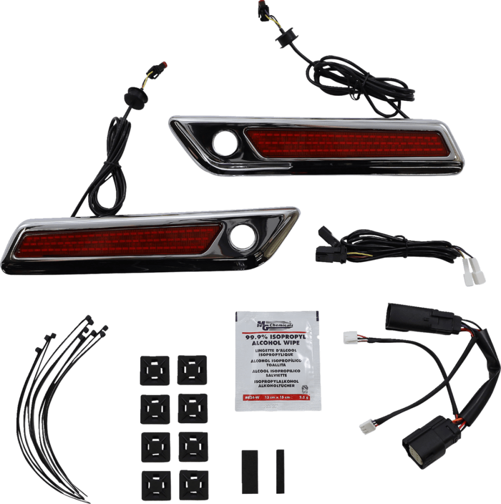 Saddlebag LED Latch Light