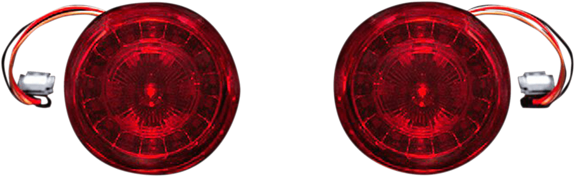 ProBEAM® Red LED Turn Signals with Red Lenses