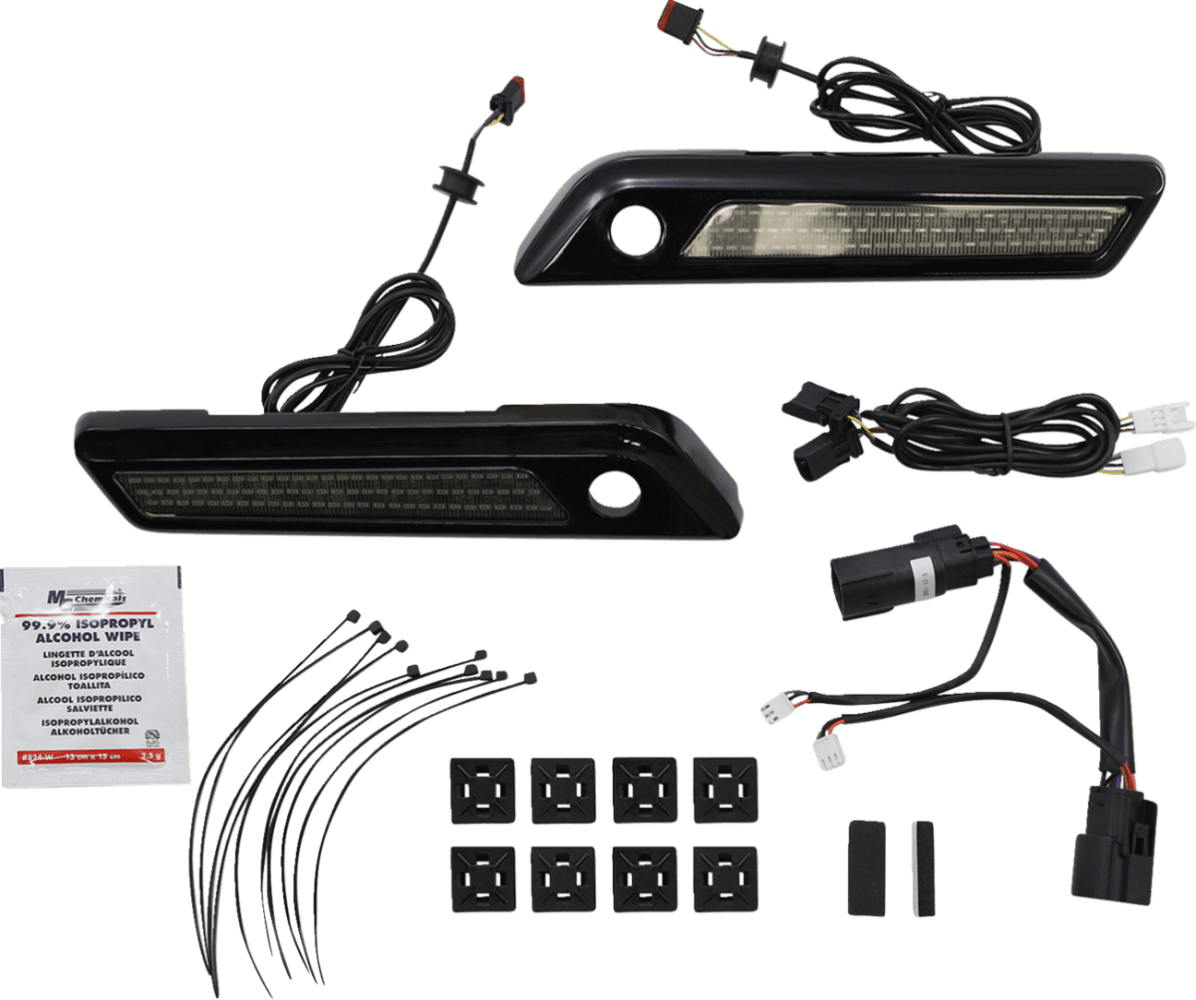 Saddlebag LED Latch Light