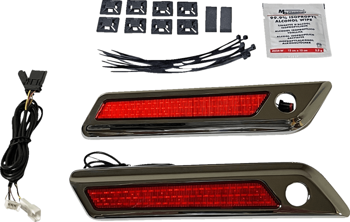 Saddlebag LED Latch Light