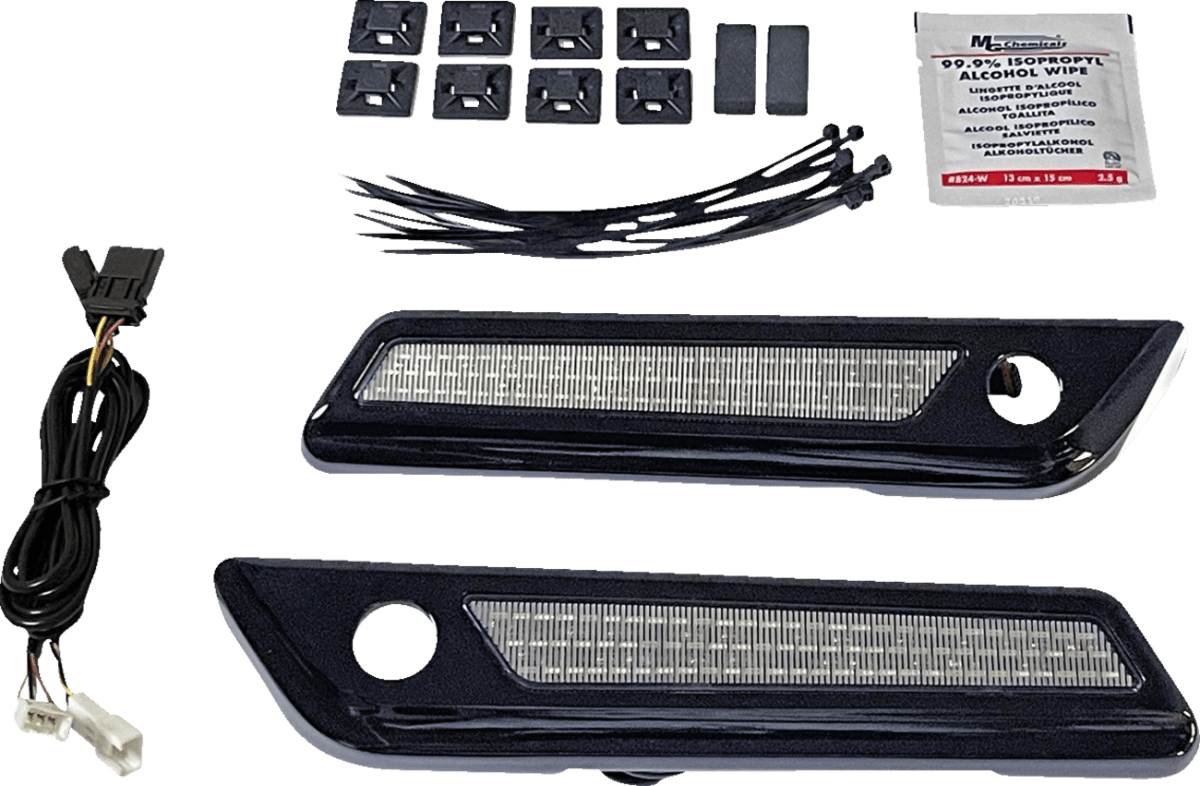 Saddlebag LED Latch Light