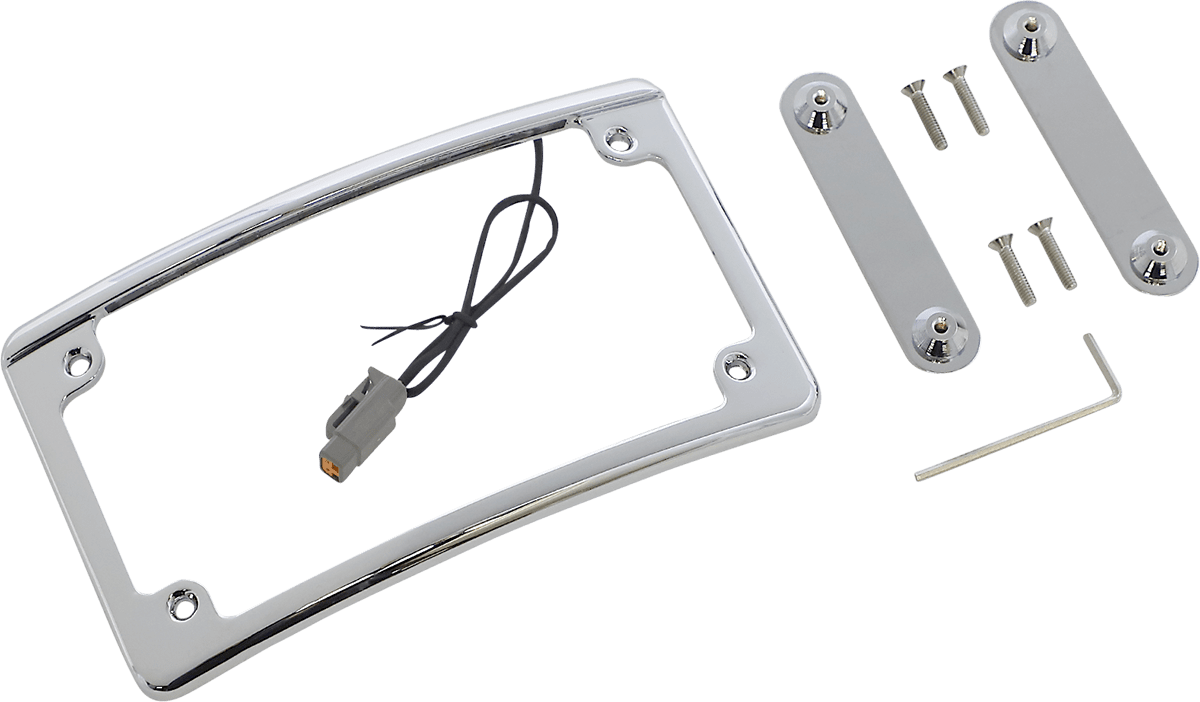 Radius LED License Plate Frame for CVO™